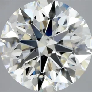 5.01 Carat Round H SI2 Natural Diamond