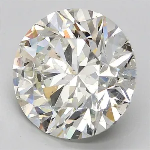 5.01 Carat Round J SI2 Natural Diamond