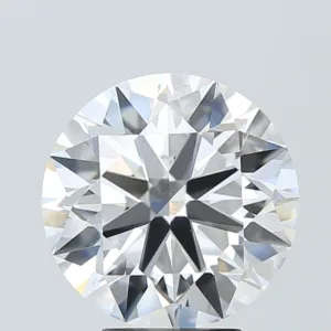5.02 Carat Round F VS1 Lab Diamond