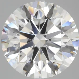 5.02 Carat Round F VS2 Natural Diamond