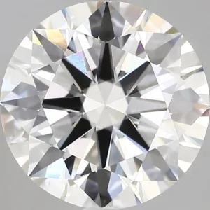 5.03 Carat Round F VVS2 Lab Diamond