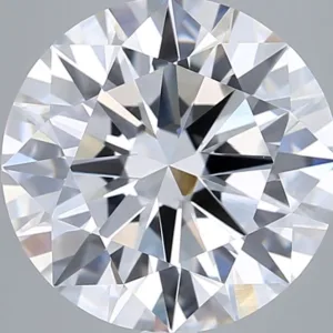 5.03 Carat Round F VVS2 Lab Diamond