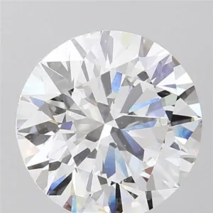 5.04 Carat Round E VVS2 Lab Diamond
