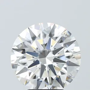 5.04 Carat Round E VVS2 Lab Diamond