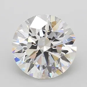 5.04 Carat Round F VVS2 Lab Diamond