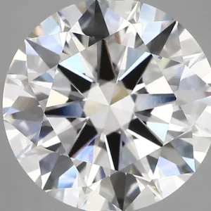 5.04 Carat Round F VVS2 Lab Diamond