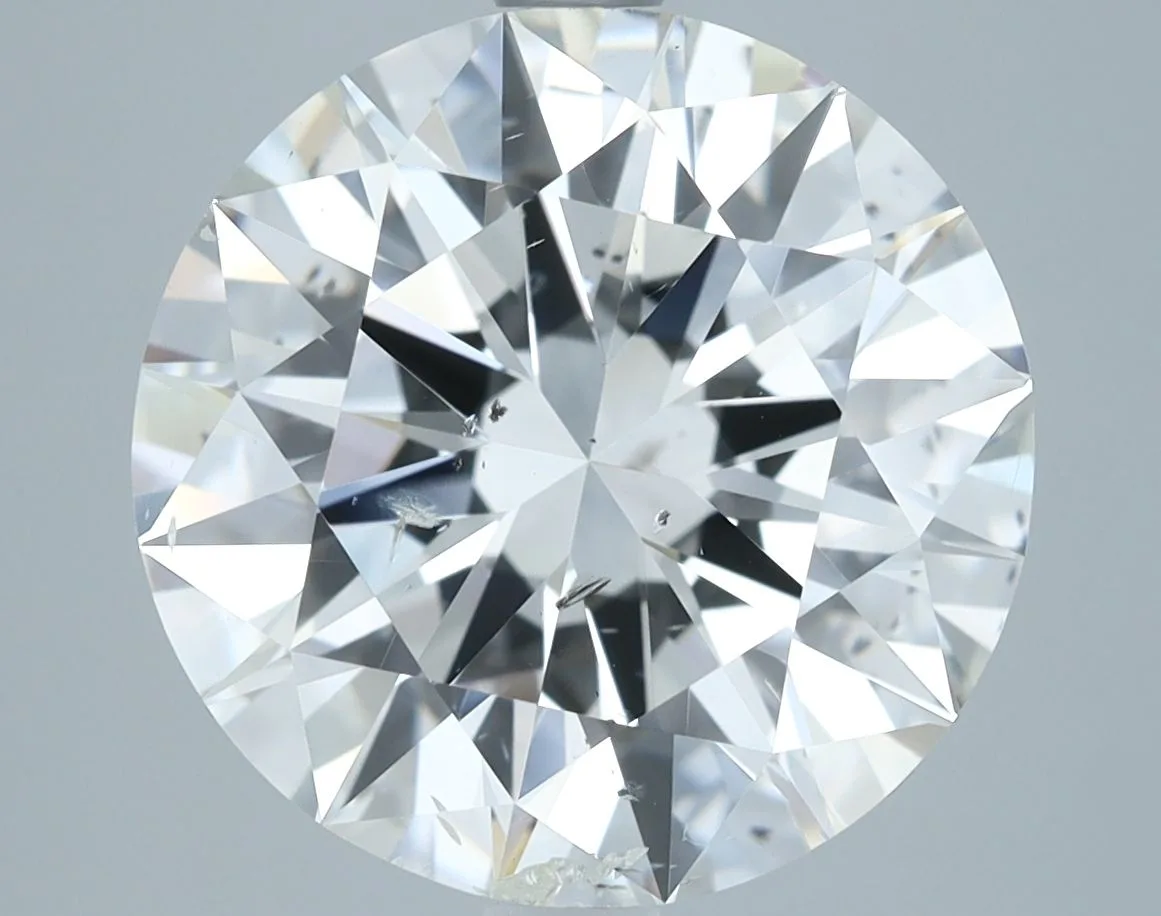 5.04 Carat Round G SI2 Natural Diamond 1 5.04 Carat Round G SI2 Natural Diamond
