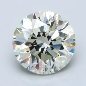 5.04 Carat Round M SI1 Natural Diamond