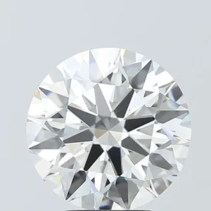 5.05 Carat Round F VVS2 Lab Diamond