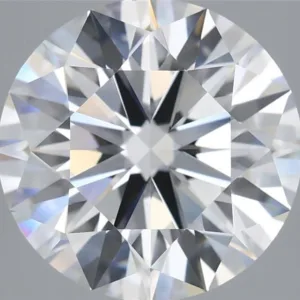 5.07 Carat Round F VVS2 Lab Diamond