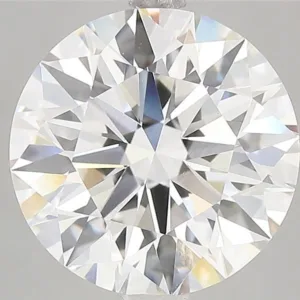 5.08 Carat Round F VVS2 Lab Diamond
