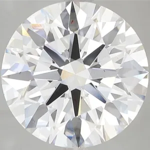 5.09 Carat Round E VS1 Lab Diamond