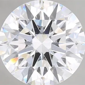 5.09 Carat Round E VVS2 Lab Diamond