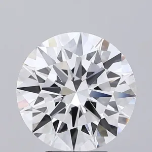 5.09 Carat Round E VVS2 Lab Diamond