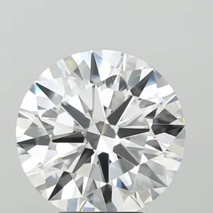 5.1 Carat Round F VVS2 Lab Diamond