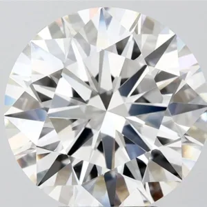5.17 Carat Round F VVS2 Lab Diamond