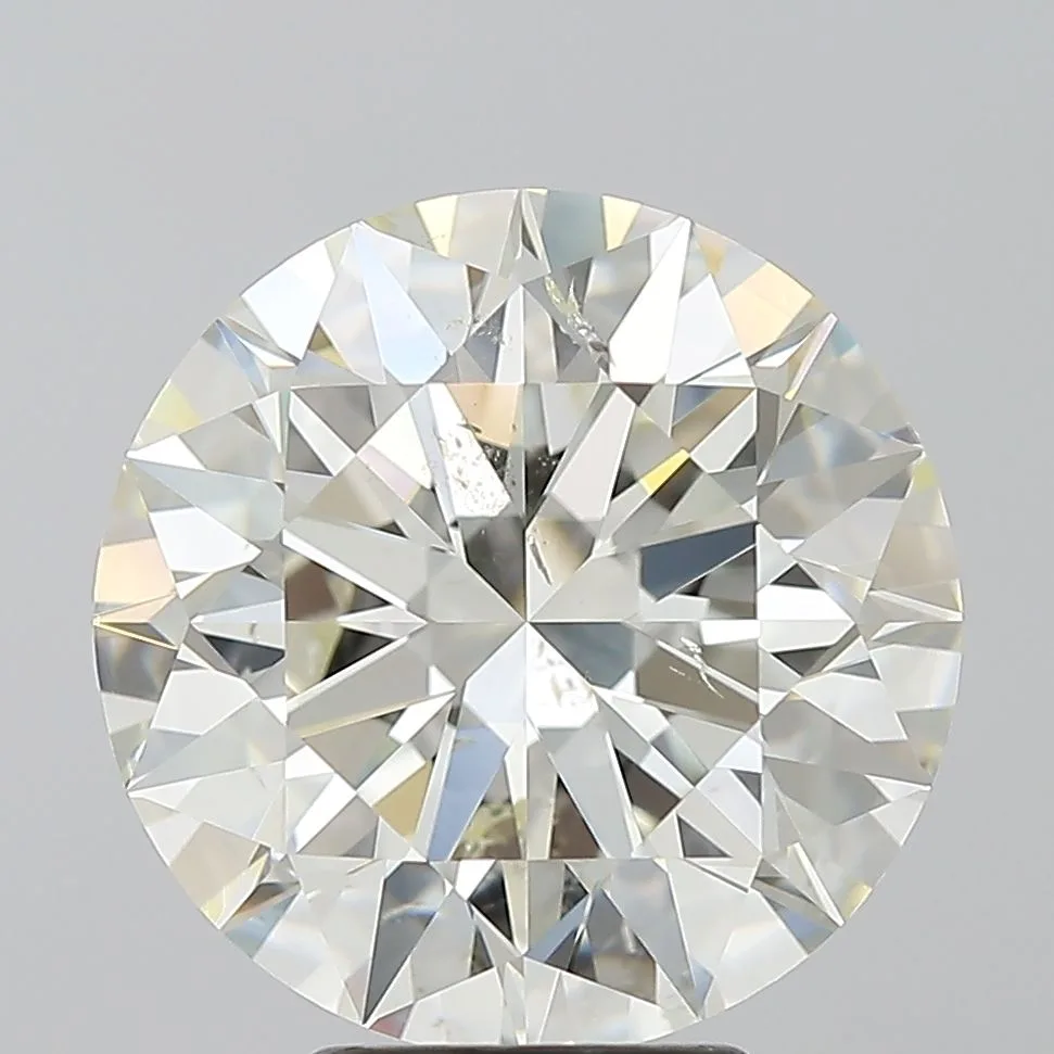 5.21 Carat Round K SI2 Natural Diamond 1 5.21 Carat Round K SI2 Natural Diamond