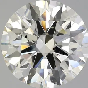 5.28 Carat Round M SI2 Natural Diamond