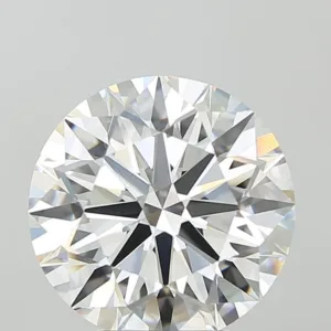 5.43 Carat Round F VS1 Lab Diamond