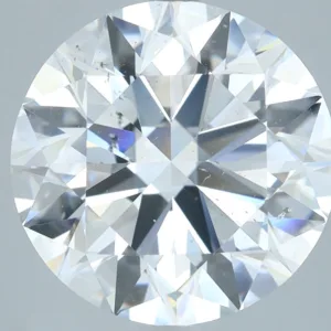 5.5 Carat Round F SI2 Natural Diamond