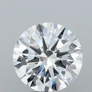 5.51 Carat Round E VVS2 Lab Diamond