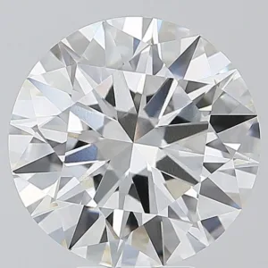5.52 Carat Round F VS1 Lab Diamond
