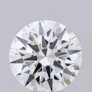 5.52 Carat Round F VS1 Lab Diamond
