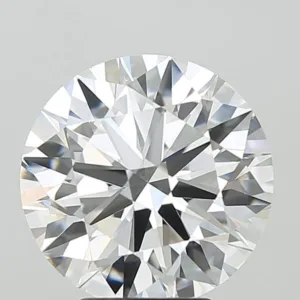 5.52 Carat Round F VVS2 Lab Diamond