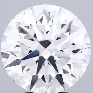 5.55 Carat Round F VS1 Lab Diamond