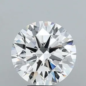 5.56 Carat Round F VVS2 Lab Diamond