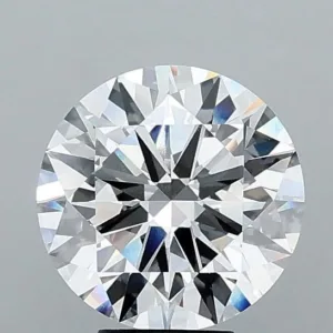 5.57 Carat Round E VVS2 Lab Diamond