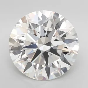 5.57 Carat Round F VVS2 Lab Diamond