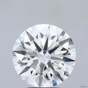 5.58 Carat Round E VS2 Lab Diamond