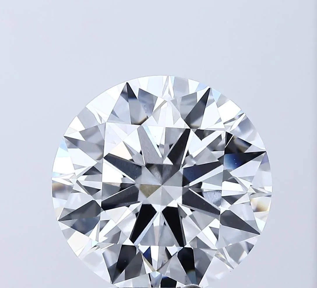 5.59 Carat Round E VS1 Lab Diamond 1 5.59 Carat Round E VS1 Lab Diamond