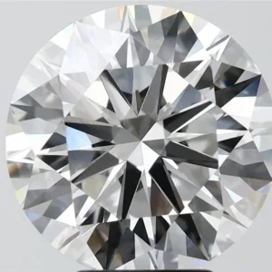 5.72 Carat Round F VVS2 Lab Diamond