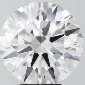 5.82 Carat Round F VVS2 Lab Diamond