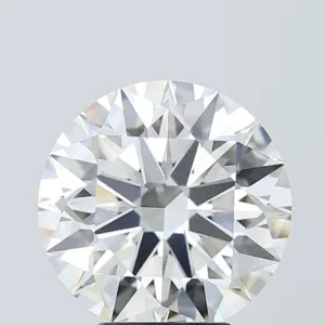 6.02 Carat Round E VVS2 Lab Diamond