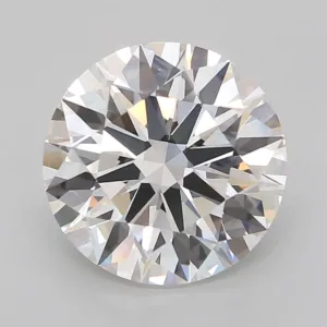 6.03 Carat Round F VVS2 Lab Diamond