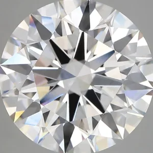 6.03 Carat Round F VVS2 Lab Diamond