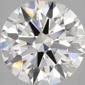 6.06 Carat Round F VVS2 Lab Diamond