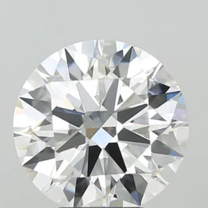 6.06 Carat Round F VVS2 Lab Diamond