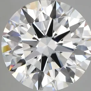 6.07 Carat Round F VVS2 Lab Diamond