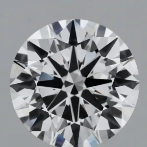 6.13 Carat Round E VVS2 Lab Diamond