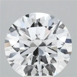 6.25 Carat Round E VVS2 Lab Diamond
