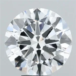 6.51 Carat Round E VVS2 Lab Diamond