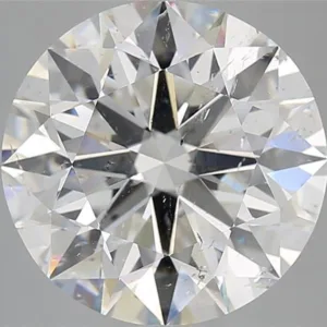 6.53 Carat Round E SI2 Natural Diamond