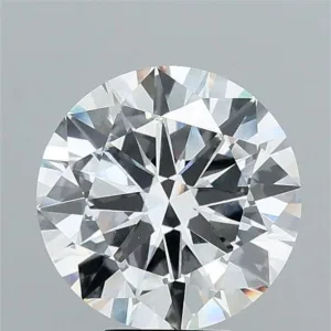 6.53 Carat Round E VVS2 Lab Diamond