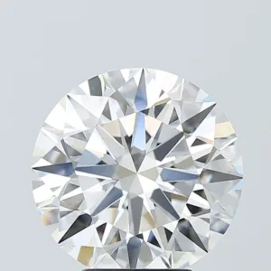7.02 Carat Round E VVS2 Lab Diamond