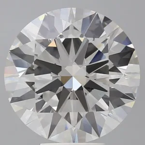 7.02 Carat Round F VVS2 Lab Diamond