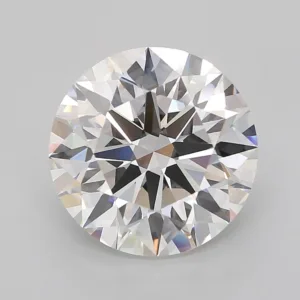 7.03 Carat Round F VVS2 Lab Diamond